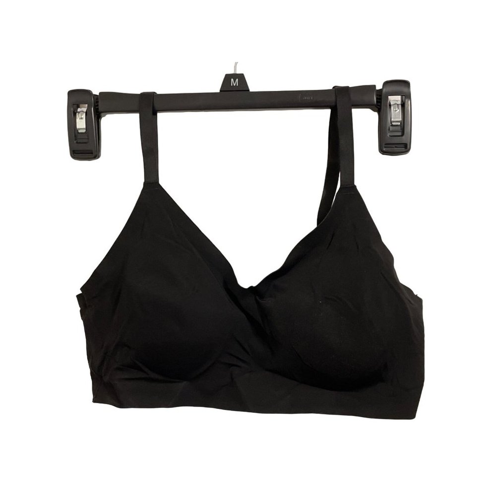 Blake & Co. Women's Black Lace Bandeau Bralette Bra Medium